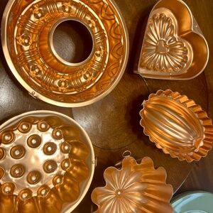 Vintage Copper Molds